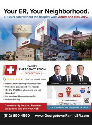 Page 3 of the September 2026 issue, with local advertisements.
